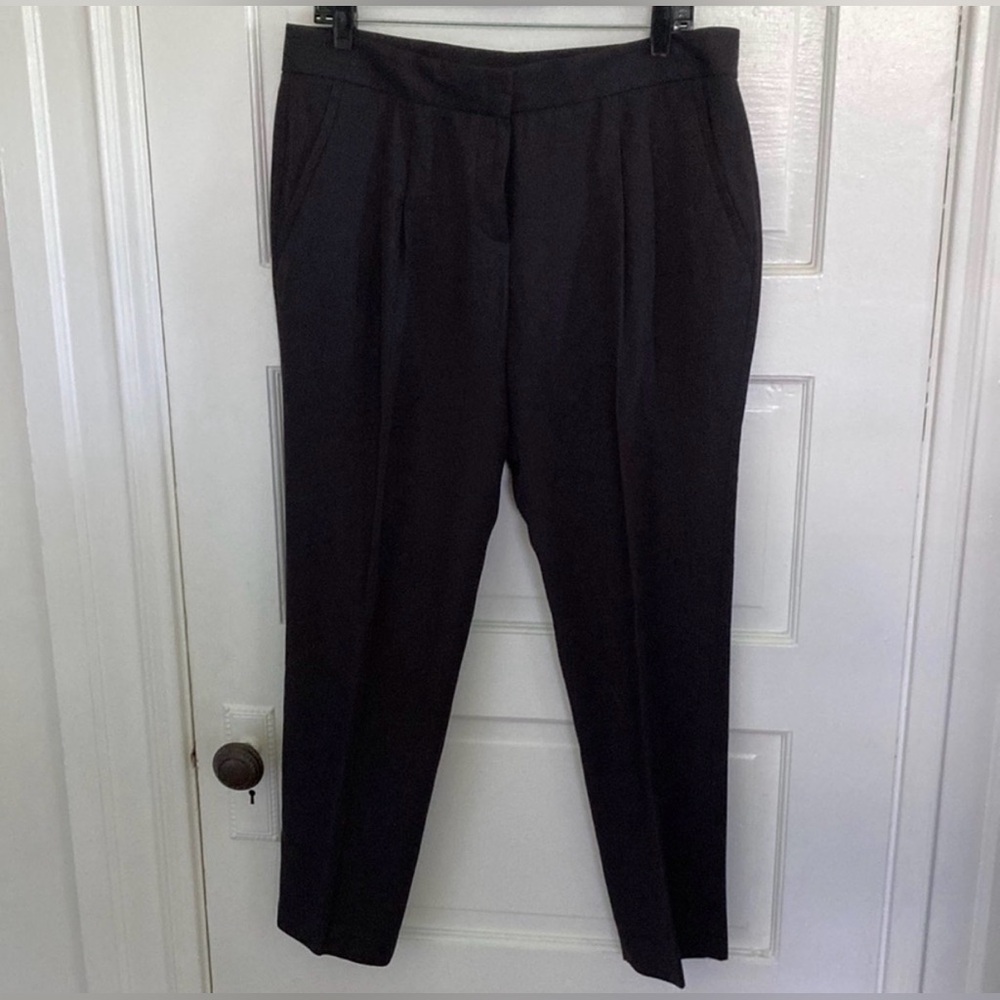 Women's Theory black pleated trousers - size 12
